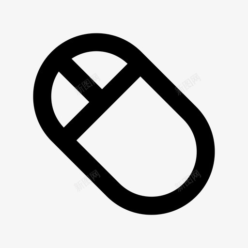 电脑鼠标指针设备项目图标svg_新图网 https://ixintu.com 展示件 打印和造型图标 指针设备 电子 电脑鼠标 计算机硬件 计算机零件 设计 输入设备 项目