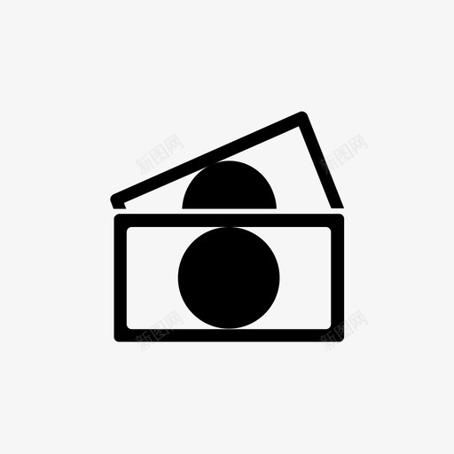 现金美元票据支付网上购买图标svg_新图网 https://ixintu.com 现金 美元票据支付网上购买