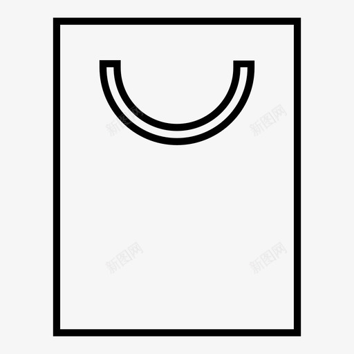 购物袋箱包商业图标svg_新图网 https://ixintu.com 商业 商店 箱包 购物袋 购物袋商店