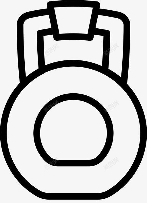 壶铃健身健身房图标svg_新图网 https://ixintu.com 举重 健康 健身 健身房 吊挂 壶铃 握持 熨斗 重锤健身概述