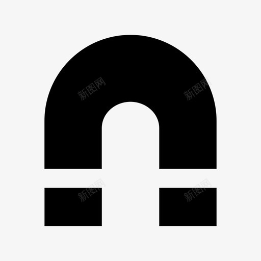 磁铁印刷和造型图标svg_新图网 https://ixintu.com 印刷和造型图标 磁铁 设计