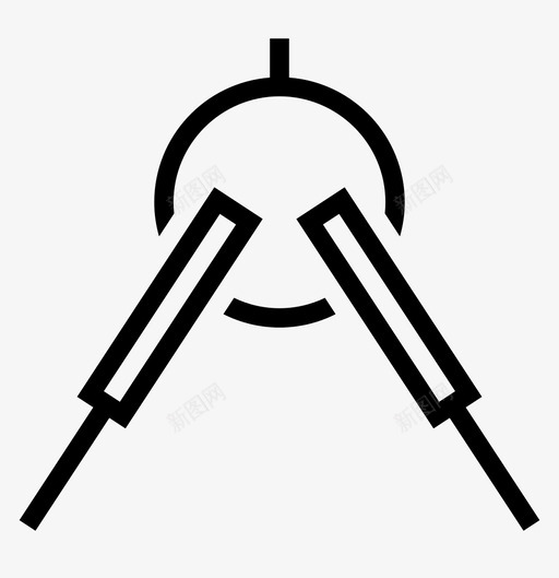 绘图罗盘跳动数学图标svg_新图网 https://ixintu.com 仪表 建筑 微调 数学 最新技术 流 测量 绘图罗盘 跳动 软件工具和接口 通信