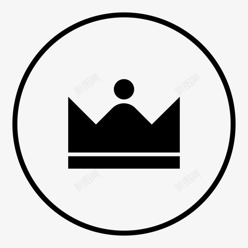 王冠王冠皇后公主图标svg_新图网 https://ixintu.com 王冠 王冠皇后公主