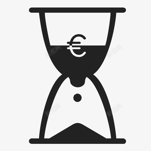 浪费金钱图标svg_新图网 https://ixintu.com 浪费金钱