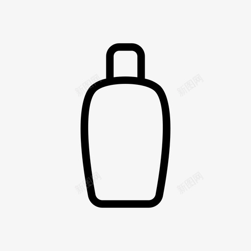 防晒霜海滩癌症图标svg_新图网 https://ixintu.com 乳液 保护 夏天 海洋 海滩 癌症 皮肤 防晒霜