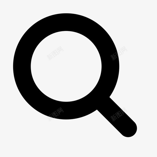 放大镜简易显微镜搜索图标svg_新图网 https://ixintu.com webappiconset 在线搜索 手动镜头 搜索 放大 放大镜 查找 简易显微镜 缩放