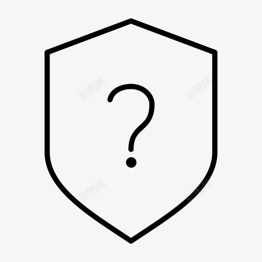 未知安全技术陌生人图标svg_新图网 https://ixintu.com 危险 受保护 技术 未知安全 特洛伊木马 盾牌 防御者 防火墙 防病毒 陌生人