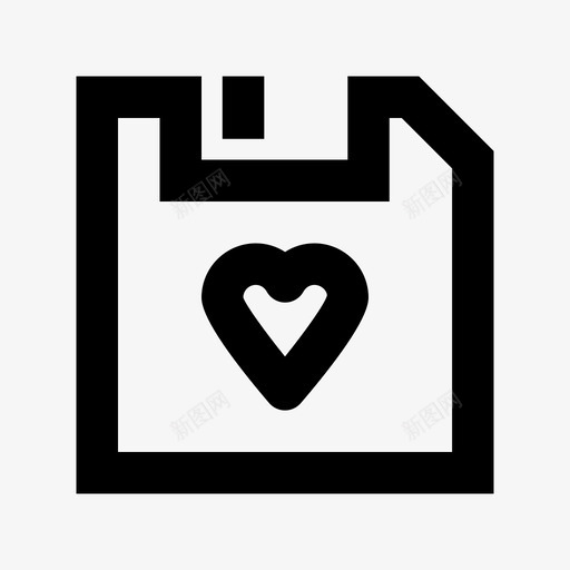 心软爱和浪漫的材料图标svg_新图网 https://ixintu.com 心软 爱和浪漫的材料图标