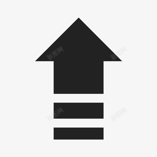 向上箭头向上箭头图标svg_新图网 https://ixintu.com 向上 向上箭头 指示器 方向 方式 显示块 箭头 绘图 跟踪
