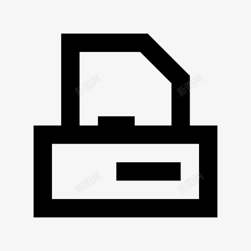 纸张印刷和造型图标svg_新图网 https://ixintu.com 印刷和造型图标 纸张 设计