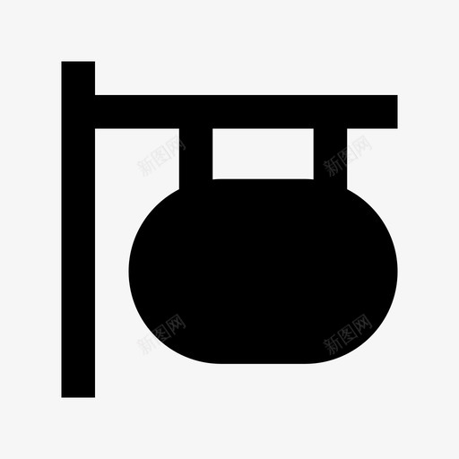 挂板购物和零售材料图标svg_新图网 https://ixintu.com 挂板 购物和零售材料图标