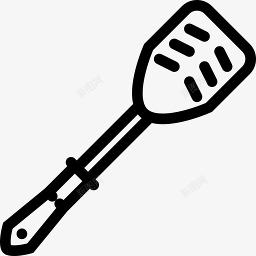烧烤铲食品饮料概要2图标svg_新图网 https://ixintu.com 烧烤铲 食品饮料概要2