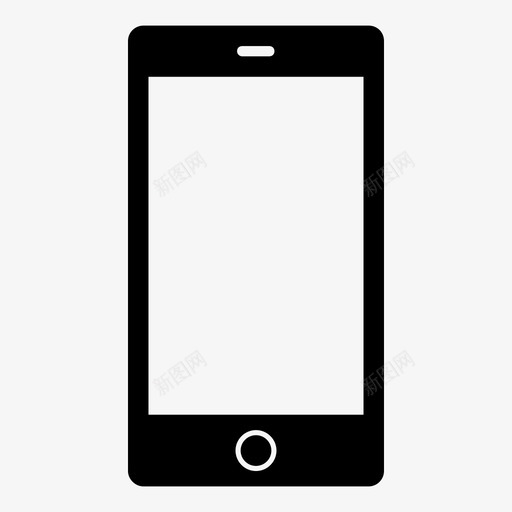 手机智能手机展示品图标svg_新图网 https://ixintu.com iphone 展示品 应用程序 手机 智能手机 材料 物品