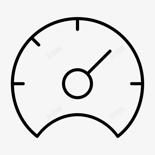 高规格时间速度图标svg_新图网 https://ixintu.com 指示器 指示器薄 时间 标记 检查 电子 读数 车辆 速度 高规格