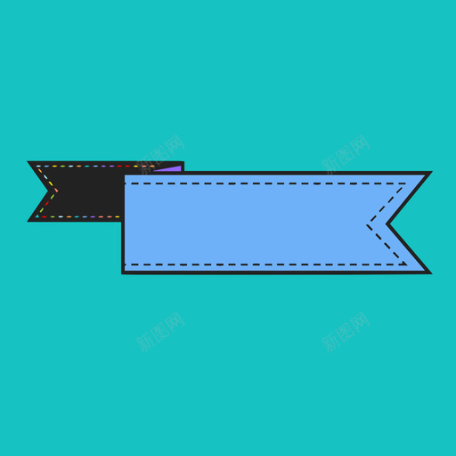 丝带徽章布料标签图标svg_新图网 https://ixintu.com 丝带徽章 奖品 奖章 布料 标签 获奖者