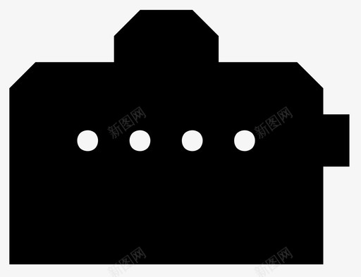 简单摄像头04图标svg_新图网 https://ixintu.com 简单摄像头04