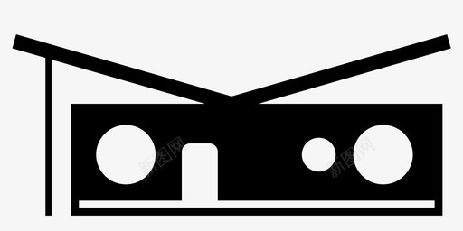 现代家居建筑未来主义图标svg_新图网 https://ixintu.com 单层 建筑 房屋 时尚设计 未来主义 现代家居 门户