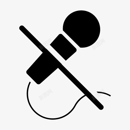 音乐关了不许说话不准录音图标svg_新图网 https://ixintu.com 不准录音 不许说话 音乐关了