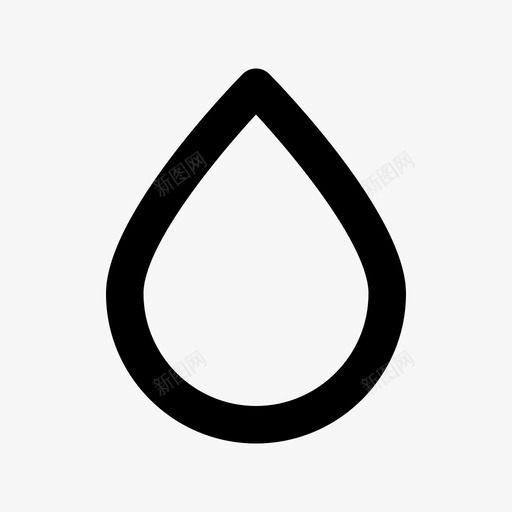 水滴潮汐溪流图标svg_新图网 https://ixintu.com 医疗和健康材料图标 最新技术 水滴 波峰 溪流 潮汐 血滴 跳动 雨滴