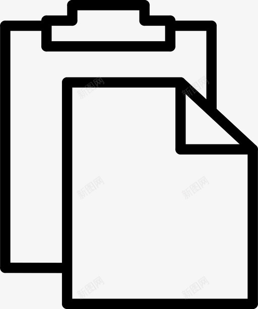 剪贴板cadcd图标svg_新图网 https://ixintu.com cad cd 剪贴板 工具 粘贴 计算机辅助设计 设计2dcad轮廓集2