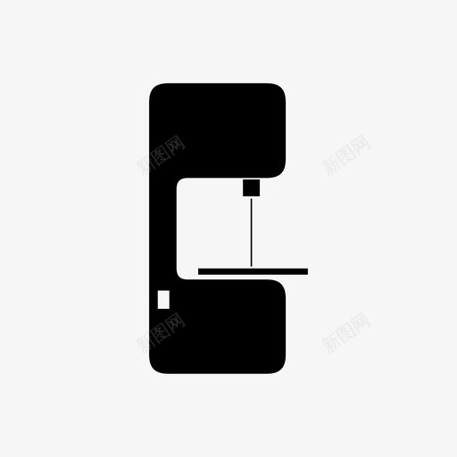 带锯木材工具图标svg_新图网 https://ixintu.com 制造 展示件 工具 带锯 木工 木材 材料 物品 车间 项目