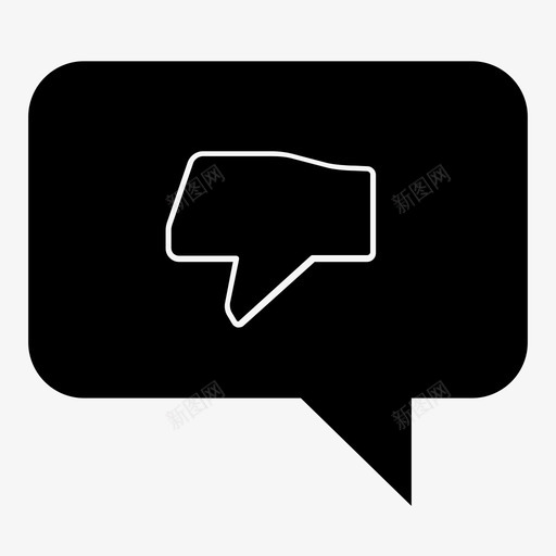 聊天意见图标svg_新图网 https://ixintu.com 意见 聊天