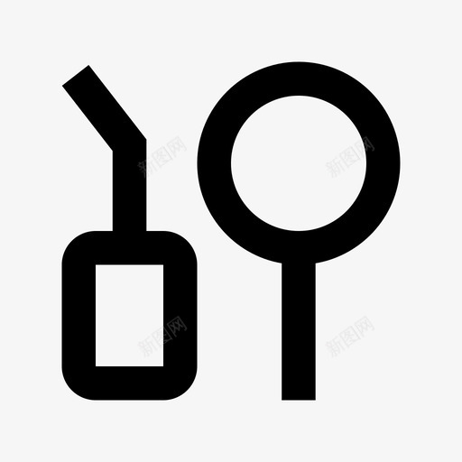 口腔镜医疗和健康材料图标svg_新图网 https://ixintu.com 医疗和健康材料图标 口腔镜