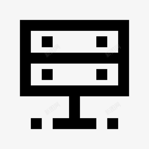网络服务器网络技术材料图标svg_新图网 https://ixintu.com 网络技术材料图标 网络服务器