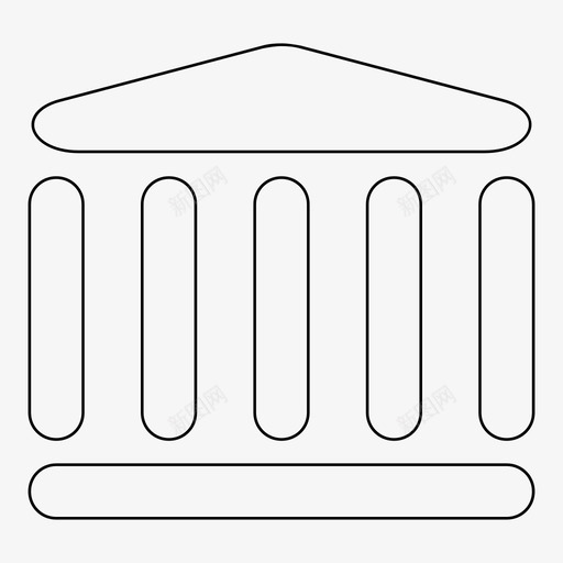 制度银行金融资本主义图标svg_新图网 https://ixintu.com 制度 银行金融资本主义