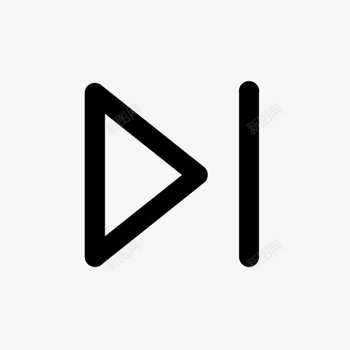 向前跳下一步歌曲图标svg_新图网 https://ixintu.com 下一步 向前一步 向前跳 歌曲 视频