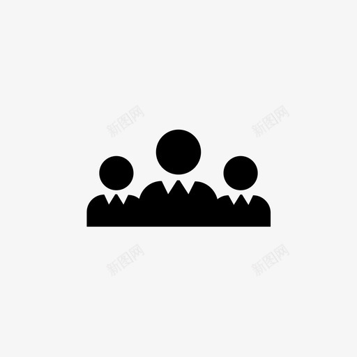 业务团队演示会议图标svg_新图网 https://ixintu.com hr 业务团队 会议 创业团队 员工 商务人士图标概念 朋友 演示 聚会 讨论