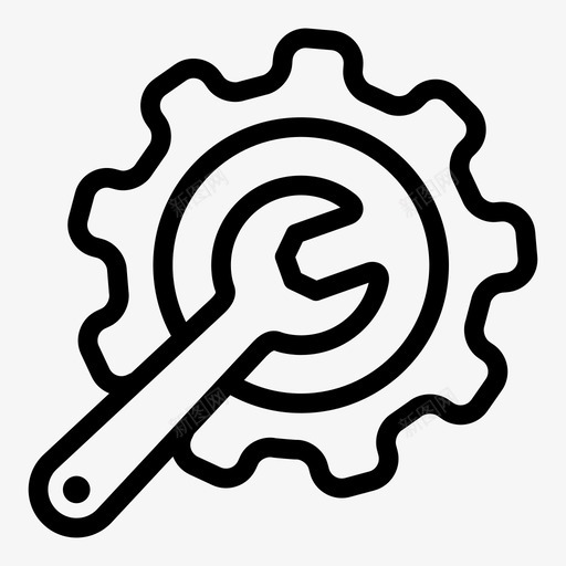 设置震动浪涌图标svg_新图网 https://ixintu.com 扳手 控制 擦伤 智能手机 浪涌 维修 裂缝 设置 轮廓ui2 震动 齿轮