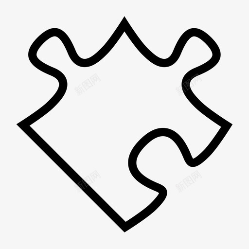 拼图块形状匹配图标svg_新图网 https://ixintu.com 匹配 商业 形状 拼图 拼图块 查找 游戏 解决方案 边界 金融和办公室