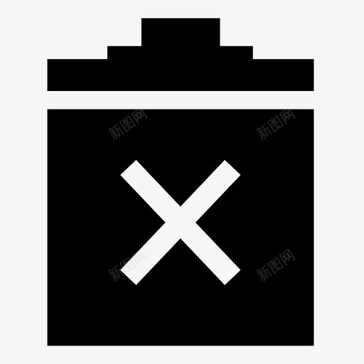 已删除任务任务表图标svg_新图网 https://ixintu.com 任务表 已删除任务