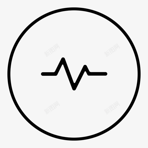 脉搏血流速度图标svg_新图网 https://ixintu.com 互联网 健身活动节奏 悸动 波峰 活动 爆发 生命线 脉搏 节拍 血流 速度