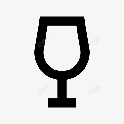 酒杯郁金香长笛图标svg_新图网 https://ixintu.com apteritif 圣诞节和复活节材料线图标 波尔多 郁金香 酒杯 酒精 长笛 饮料 鸡尾酒