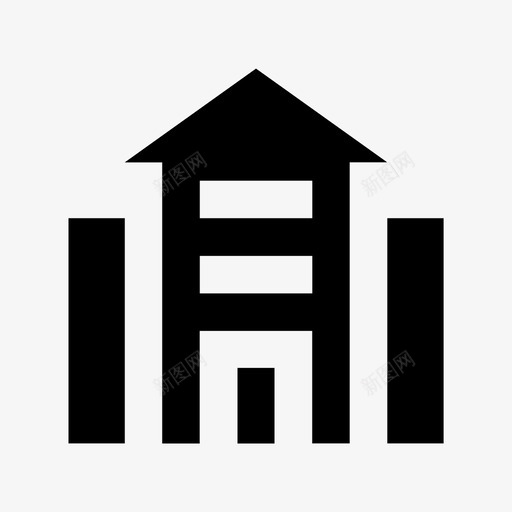 建筑房地产办公图标svg_新图网 https://ixintu.com 办公 商业建筑 大厦 建筑 房地产 房地产材料设计图标 施工 现代建筑 结构 设计