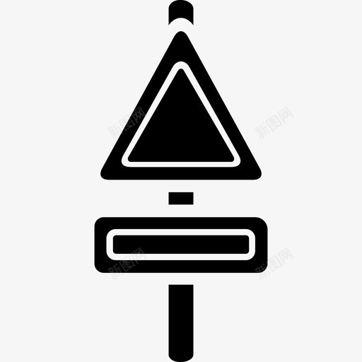街道信号标志信号装置图标svg_新图网 https://ixintu.com 信号装置 标志 街道信号
