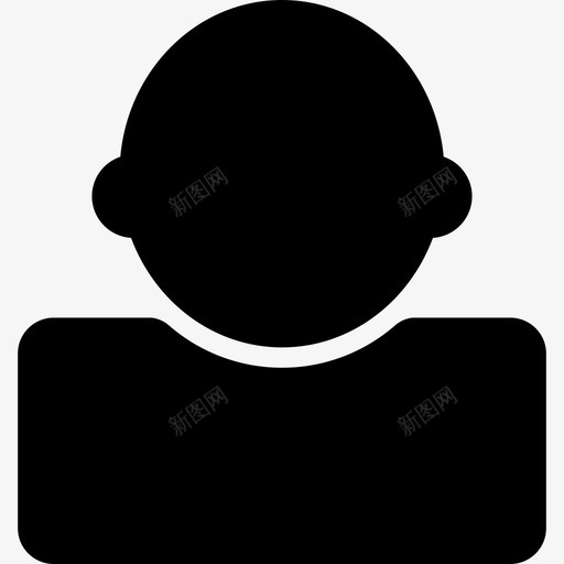 男性轮廓商务商务套装图标svg_新图网 https://ixintu.com 商务 商务套装 男性轮廓