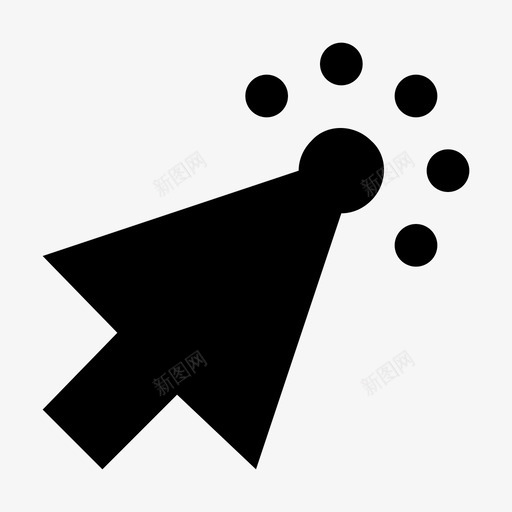 光标控件和导航箭头材质标图标svg_新图网 https://ixintu.com 光标 控件和导航箭头材质设计图标