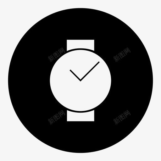 手表表顺时针图标svg_新图网 https://ixintu.com 手表 表顺时针