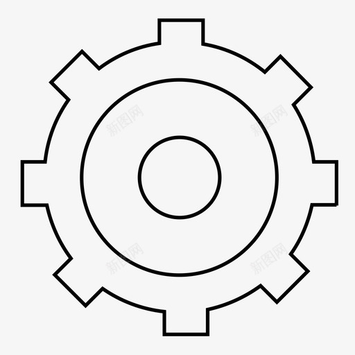 齿轮震动扭矩图标svg_新图网 https://ixintu.com 喘振 扭矩 旋转 智能手机 机器 脉冲 跳动 转向 震动 齿轮