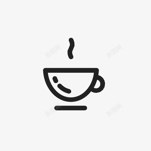 浓缩咖啡杯展示品马克杯图标svg_新图网 https://ixintu.com 咖啡 展示品 早餐 材料 浓缩咖啡杯 液体 物品 茶 饮料 马克杯