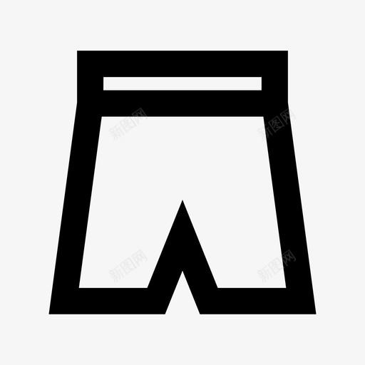 短裤游泳短裤冲浪图标svg_新图网 https://ixintu.com 内衣 内裤 冲浪 夏季 海滩 游泳短裤 短裙 短裤 衣服 运动和游戏材料设计图标 酷
