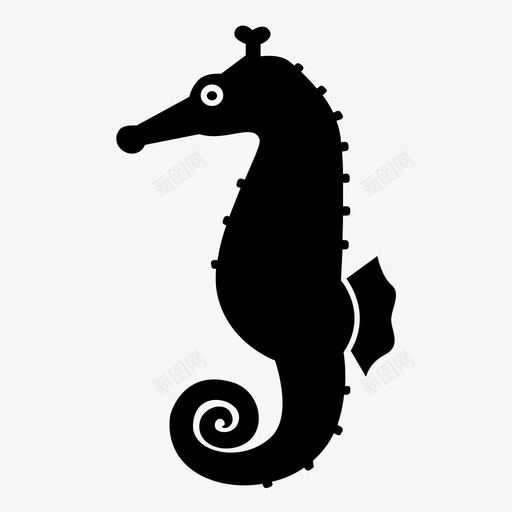 海马小型海洋生物图标svg_新图网 https://ixintu.com 小型 水族馆 海洋 海洋生物 海马 游泳者 生物 甲壳类动物
