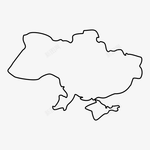 乌克兰与克里米亚1所有图标svg_新图网 https://ixintu.com 1 世界地图轮廓 乌克兰与克里米亚 乌克兰地图 地图 所有 欧洲
