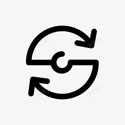 旋转重新定位替换图标svg_新图网 https://ixintu.com circle interface minilineiconsvol2 movearound pokeball switch 旋转 替换 重新定位 重新连接