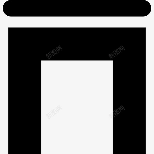 小板凳工具用具家居用品图标svg_新图网 https://ixintu.com 家居用品 小板凳 工具用具