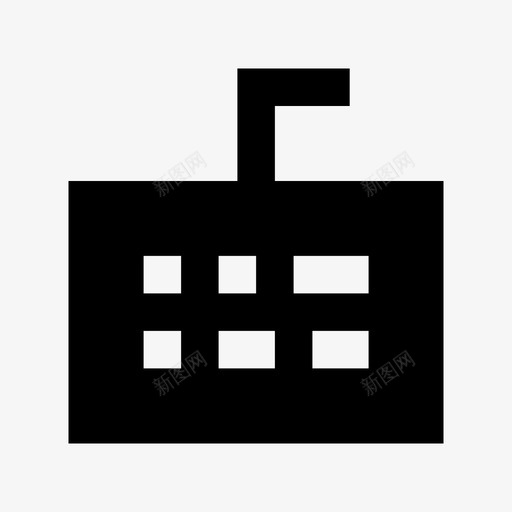 键盘科技材料图标svg_新图网 https://ixintu.com 科技材料图标 键盘