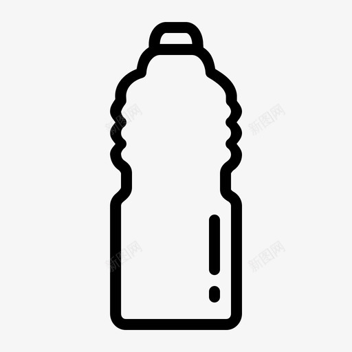 瓶子健身房运动图标svg_新图网 https://ixintu.com 健身房 储存 容器 果汁 水 油 液体 瓶子 运动 饮料